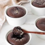 DARK CHOCOLATE LAVA CAKE - Super gooey and decadent chocolate cake, ideal for parties or dinner