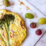 Baby brocoli crustless pie