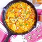 Cauliflower casserole - vegan and gluten free one pan spiced dish