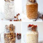 6 oats breakfast to kick start your morning - Gluten-free and vegan options that can be made in advance and perfect to grab and go