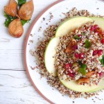 Sun dried tomato quinoa bowl - healthy lunch bowl, ideal for meal prep