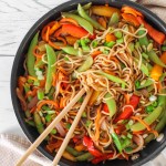 Asian Noodles - an easy vegan and healthy alternatives. Low in calories, high in nutrients and flavors.