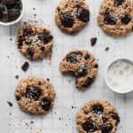 TAHINI CHOCOLATE CHUNKS COOKIES - Vegan and gluten-free easy delicious recipe. Soft inside and crunchy on the outside.&nbsp;