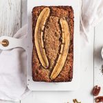 Vegan gluten-free banana bread - Absolutely mouth-watering banana bread made with oats and almond flour, using chocolate chips and pecans
