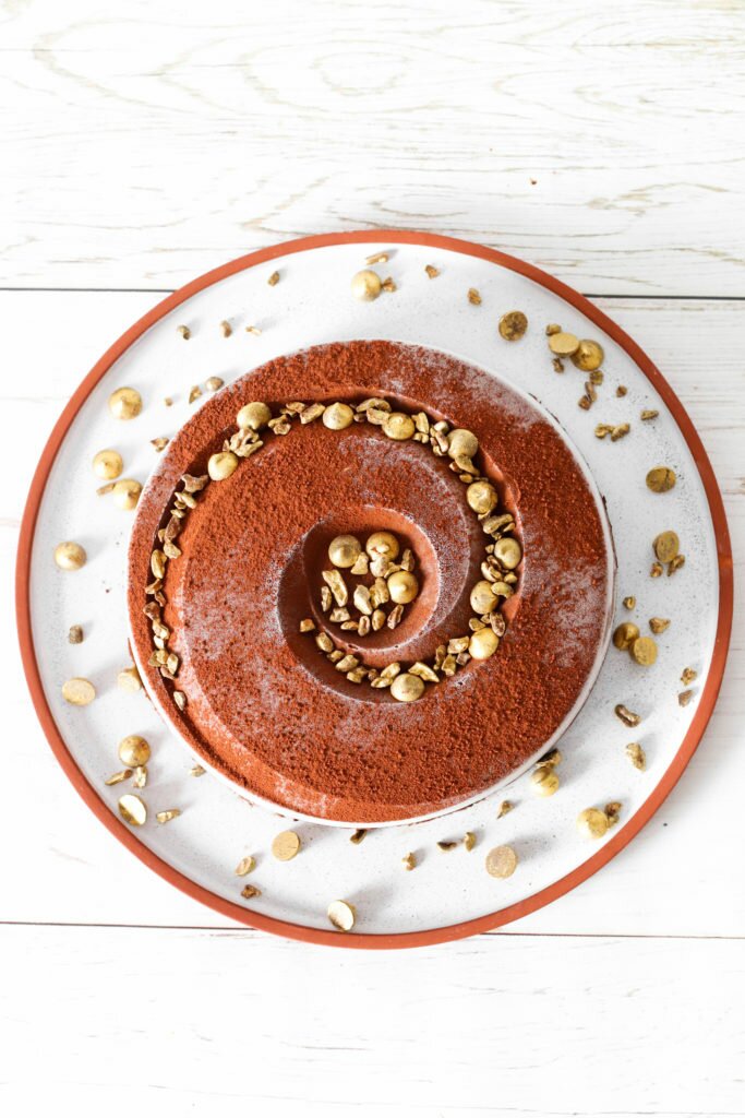 4-INGREDIENT LAYERED CHOCOLATE MOUSSE ENTREMET - Incredibly delicious minimalist dessert to serve on special occasion or just for fun!&nbsp;