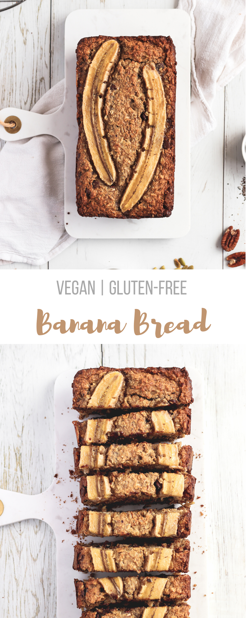 VEGAN GLUTEN-FREE BANANA BREAD — My Organic Diary